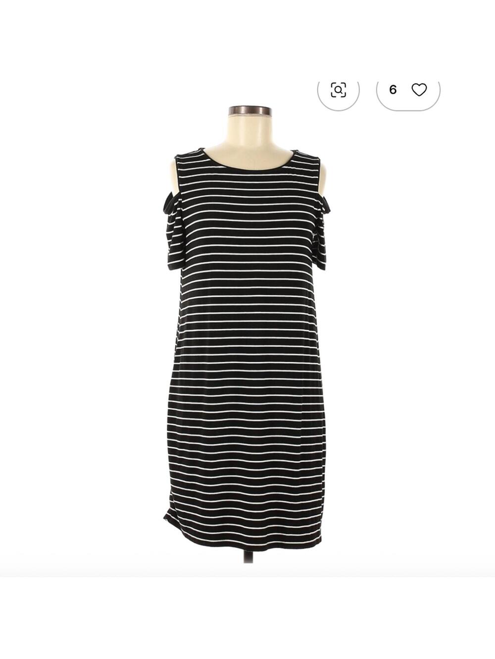 White House Black Market Short Sleeve Dress Size M